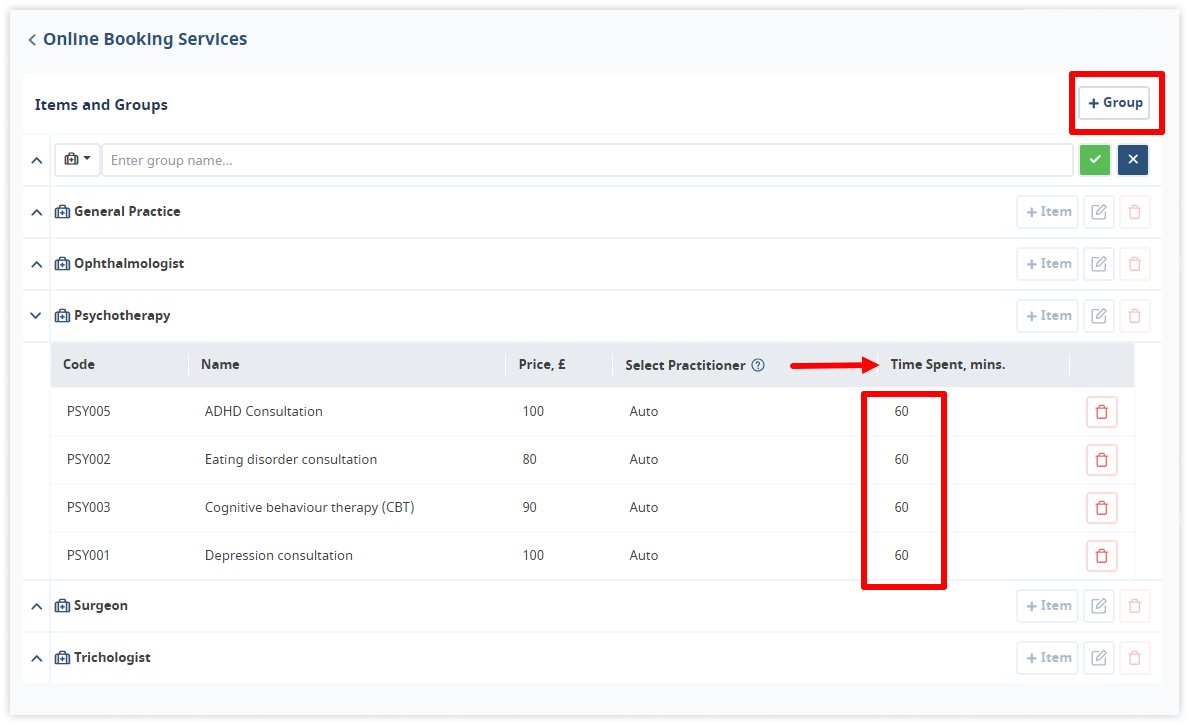 medesk-appointment-duration