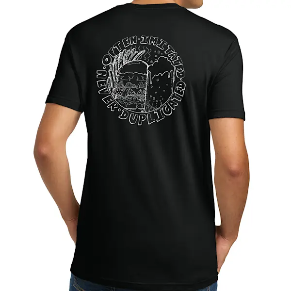 OFTEN IMITATED BLACK BACK