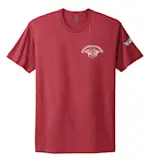 VALENTINES T FRONT RED