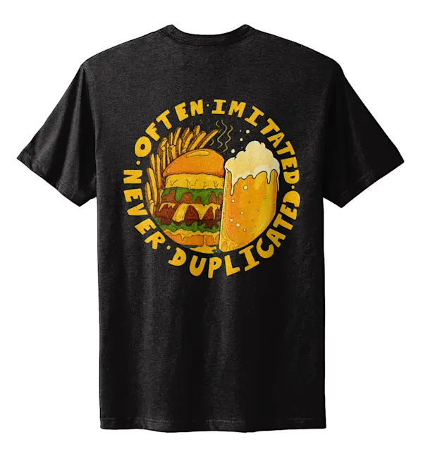 OFTEN IMITATED BLACK COLOR BACK