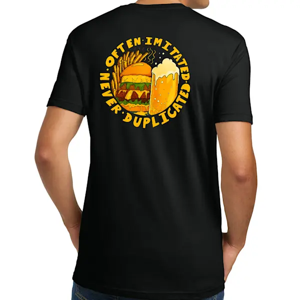 OFTEN IMITATED BLACK COLOR BACK