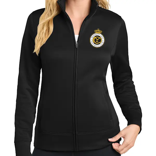 WMN FLEECE FULL LST241Black