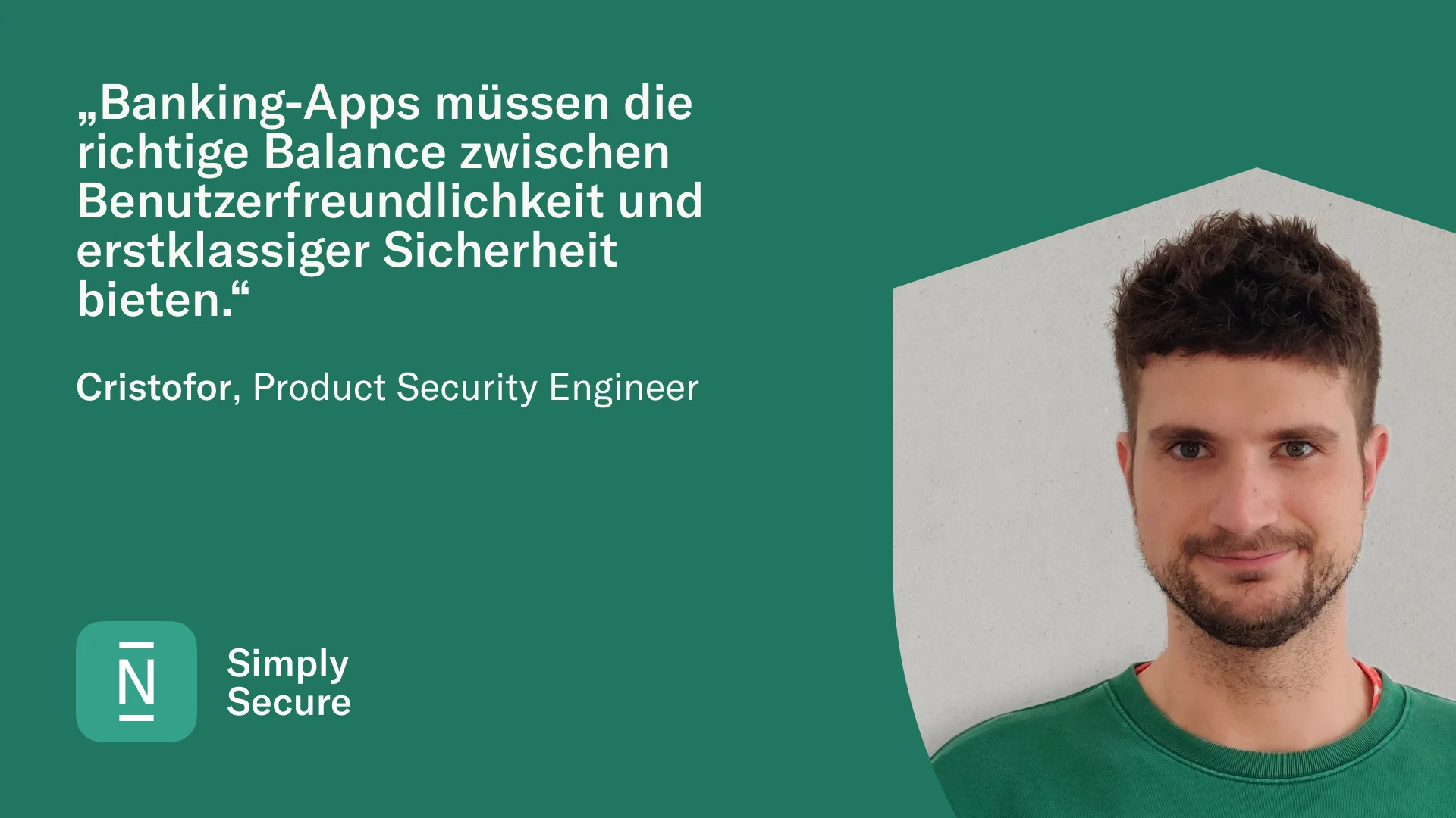 Photo of security hero Cristofor.