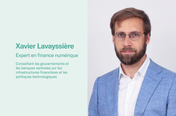 Photo de Xavier Lavayssière avec une brève description de lui-même.