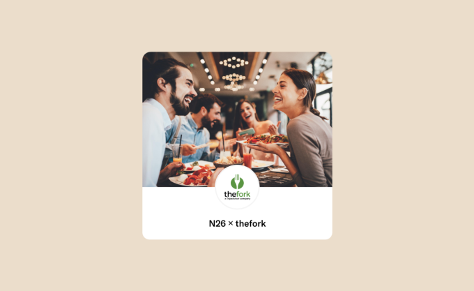 Jusqu’à 10 % de réduction sur la carte TheFork.