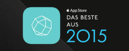 Best of 2015 AppStore-Abzeichen.