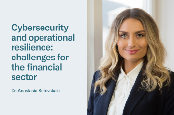 Cybersecurity and operational resilience: challenges for the financial sector.