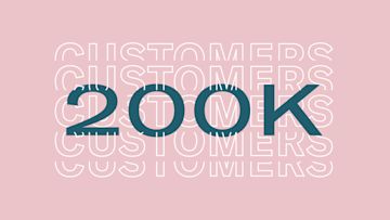 The number 200000 written in a bold font.