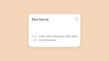 N26 IBAN español.