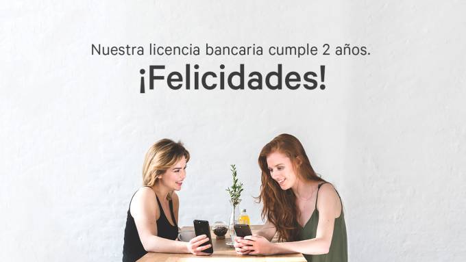 Nuestra licencia bancaria cumple 2 años. ¡Felicidades! - N26 Blog.