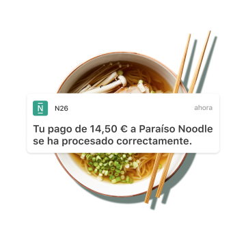 Notificaciones push: entérate de todo lo que pasa en tu cuenta.