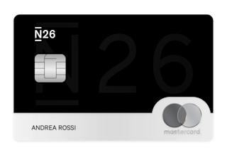 N26 Black Mastercard Card.