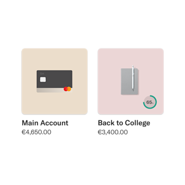 N26 Spaces sub-accounts.