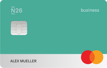 N26 You Business Karte, Aqua.