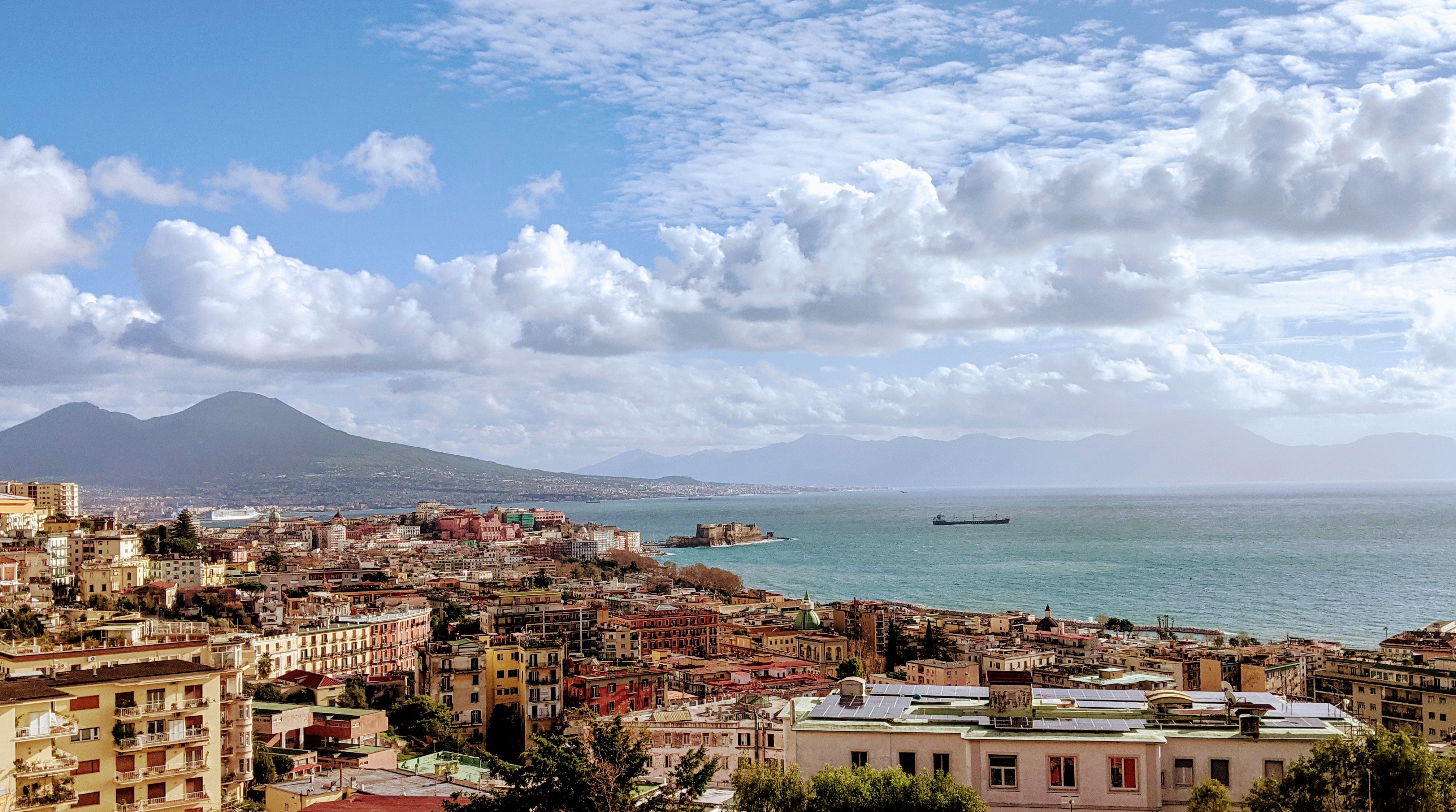 Panorama de Naples.