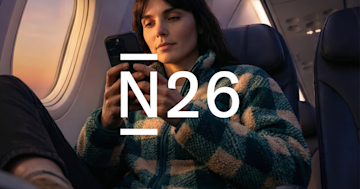 5 tarjetas de débito N26 Business You en diferentes colores para autónomos.