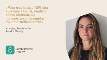 En la mente de los estafadores de internet: Kristen, analista de Confianza y Seguridad.