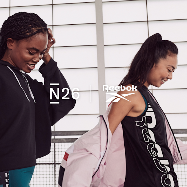N26 x Reebok – Hol dir bis zu 30 % Rabatt auf Sportswear