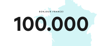 N26 now has 100.000 customers in France.