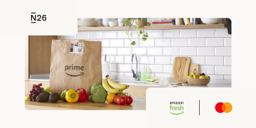 Comida de Amazon Fresh.