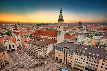 El skyline de Munich.