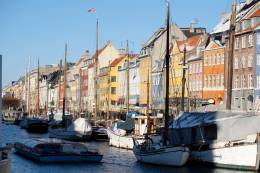 Foto di Nyhavn di Copenaghen.