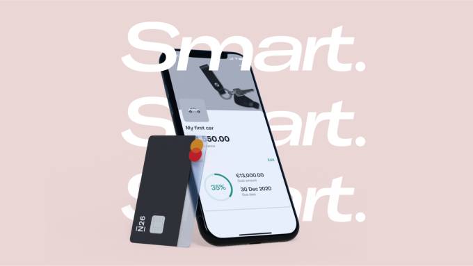 Bank account online with N26 Smart.