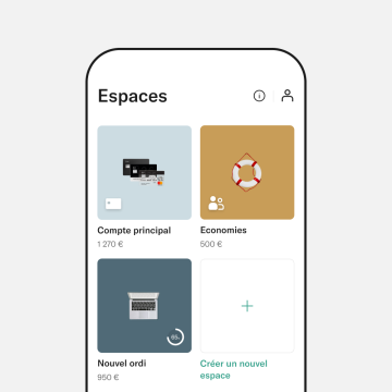 Shared Spaces screen.