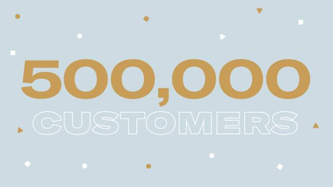 500K customers in Spain.