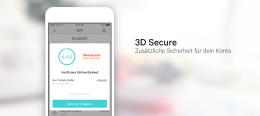 3D Secure-Transaktionsbestätigungsseite in einer N26-App geöffnet.