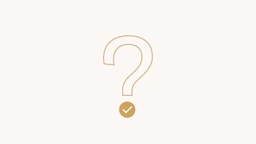 Question mark graphic.
