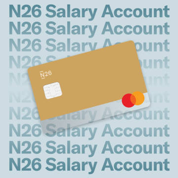 Salary Account N26 debit card.