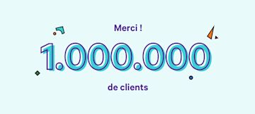 Nous sommes heureux d’annoncer que N26 compte désormais plus d’un million de clients et cela grâce à vous.