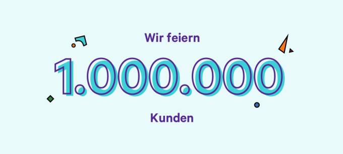 Seit heute hat N26 über 1.000.000 Kunden. Aber die Wahrheit ist, dass wir diesen Erfolg nur euch zu verdanken haben. 