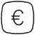 Icon - symbole Euro
