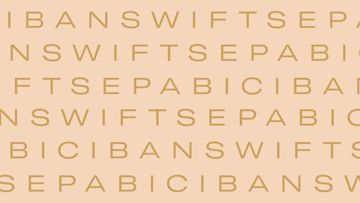 Una lista de acrónimos bancarios.