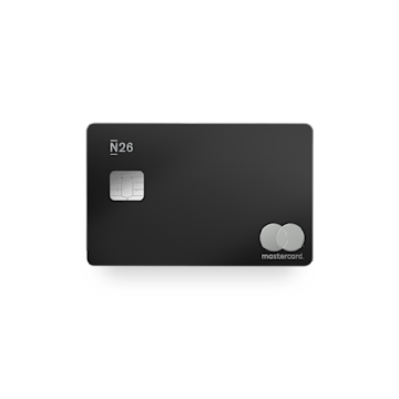 N26 Metal Card Charcoal.