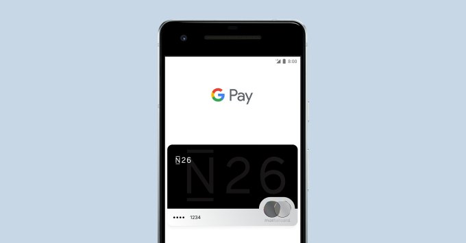 Google Pay est désormais disponible en France avec N26.