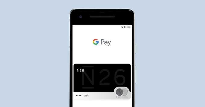 Google Pay est désormais disponible en France avec N26.