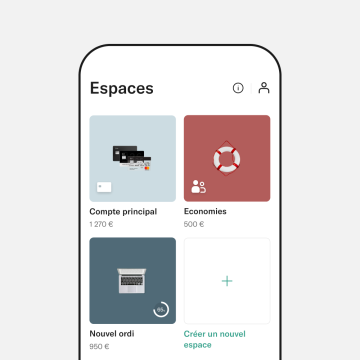 Shared Spaces screen.