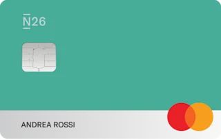 Carta N26 You, Teal.