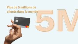 Plus de 5 millions de clients dans le monde.