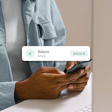 Salario en la App N26.