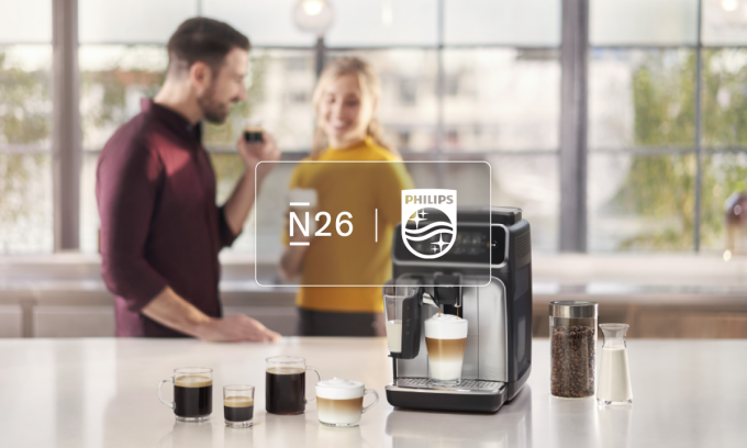 N26 et Philips Home Appliances Partnership.