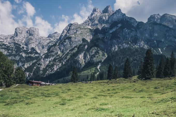Montañas en Austria.