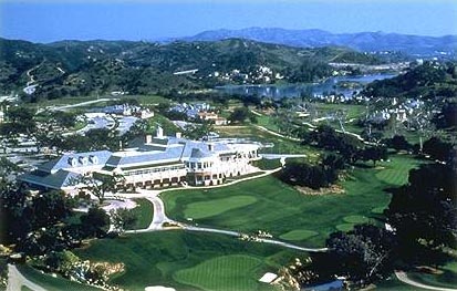 A demanding Los Angeles championship golf hole