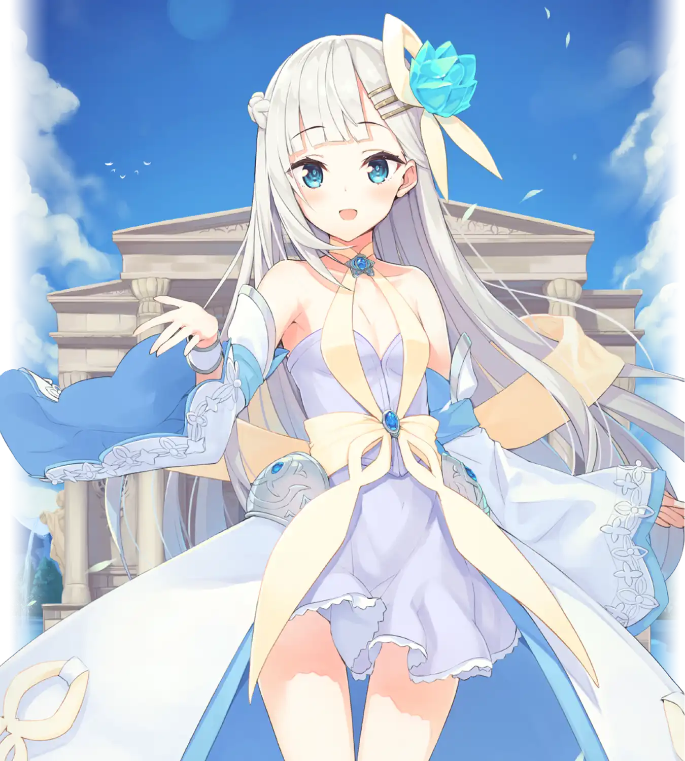 News image for article 'Shinja Zero no Megami-sama to Hajimeru Isekai Kōryaku prejme anime adaptacijo'