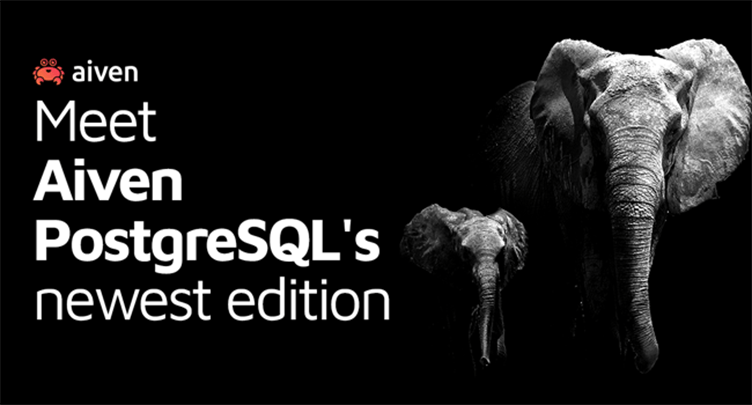 Aiven PostgreSQL gets latest update, new features, and plan sizes hero image
