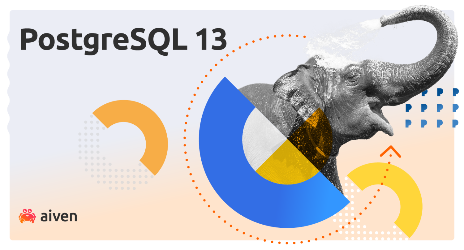 Aiven for PostgreSQL 13 is now available
