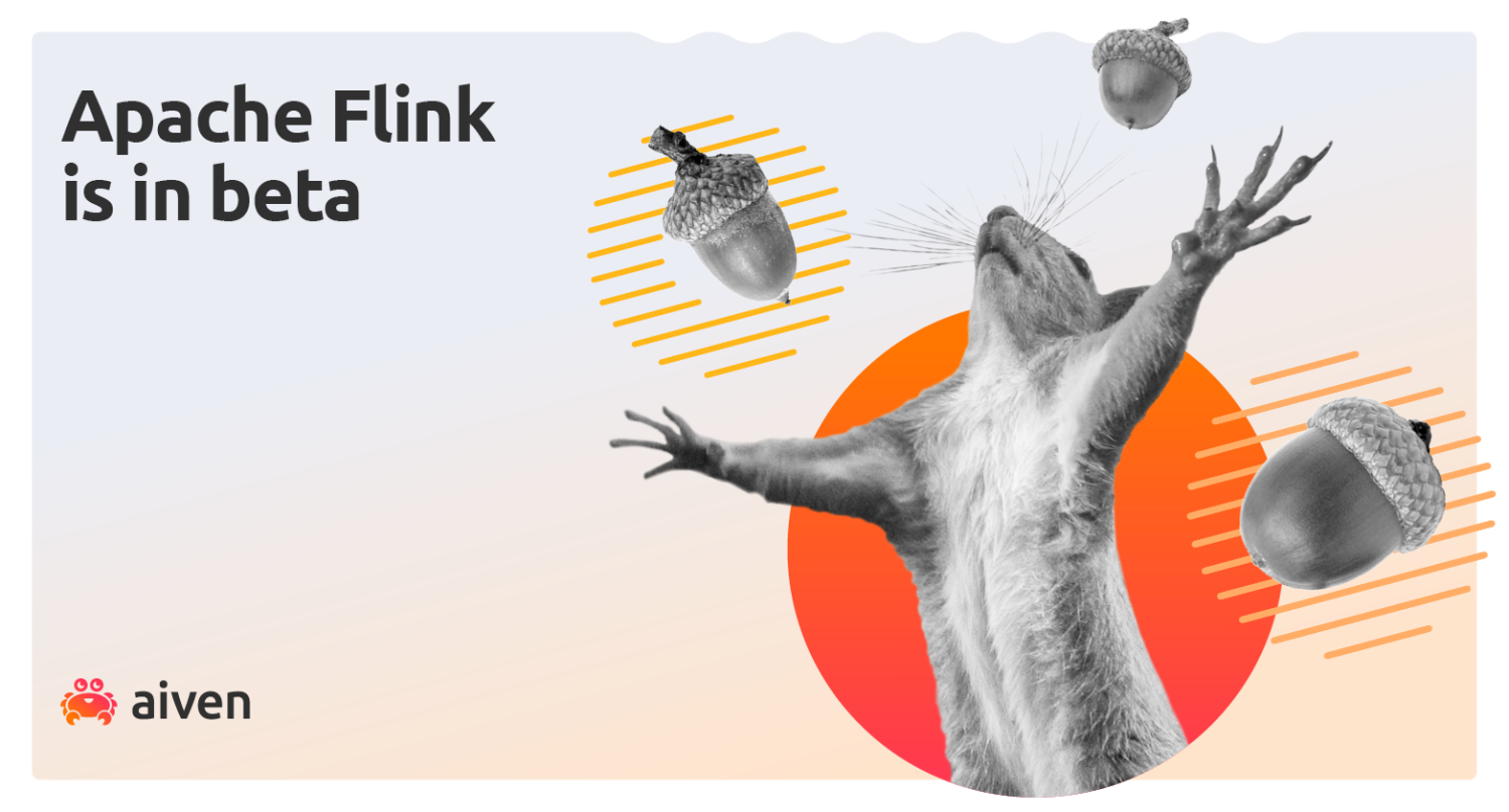 Aiven for Apache Flink® beta now available